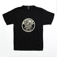 ATOMIC® T-Shirt Short  Atomic Logo - Navy Blue