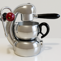 Atomic Coffee Maker Polish